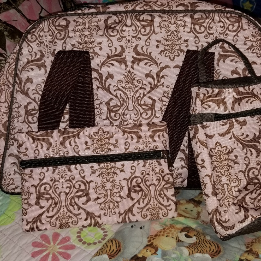 Baby diaper bag set